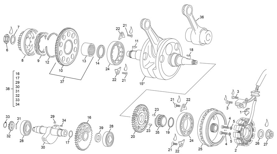 Crankshaft assembly